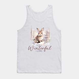 Winter Woodland Quote Tank Top